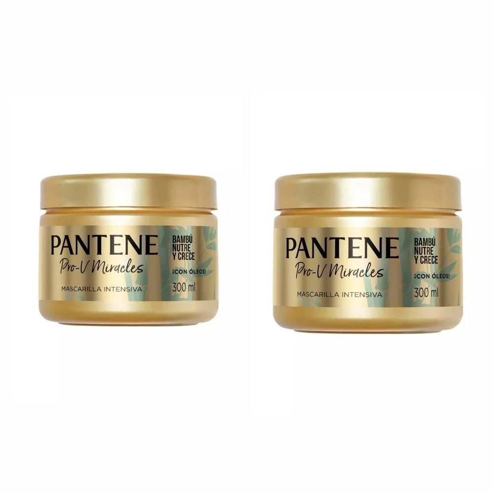 Pantene cabello tratamiento intensivo Nutre Repara Bambu‎ hidrata 300ml (2 PACK)